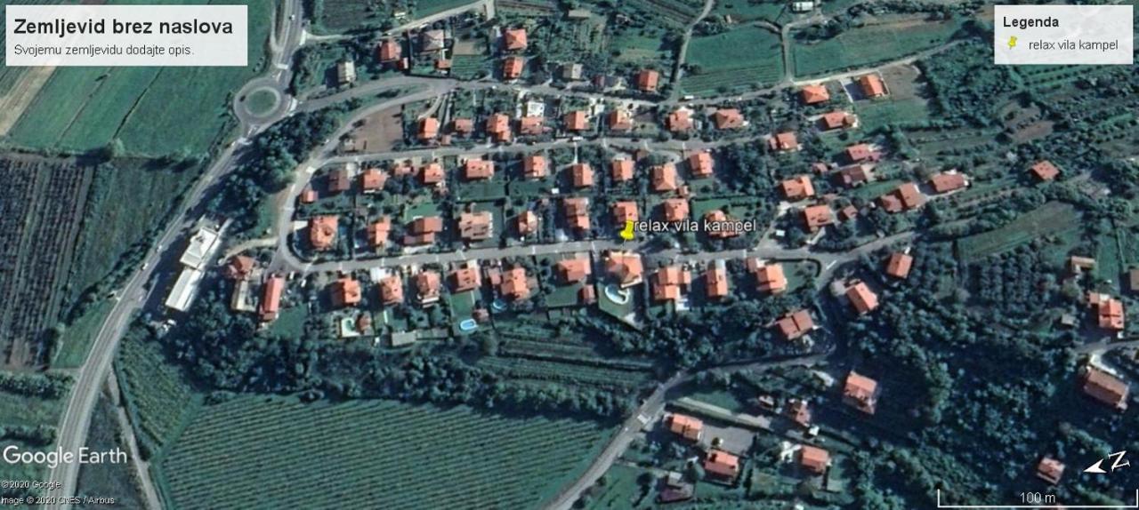 Relax Vila Kampel Κόπερ Εξωτερικό φωτογραφία